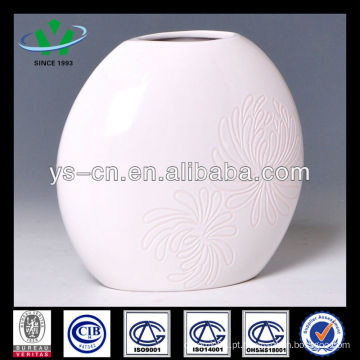 Chinês, artístico, desenho, branca, porcelana, vaso
